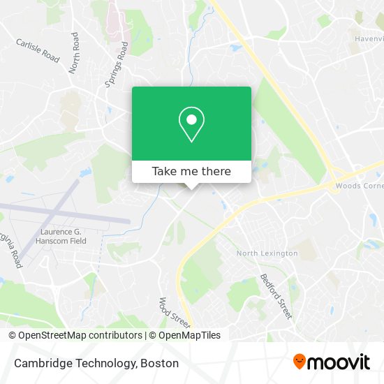 Cambridge Technology map