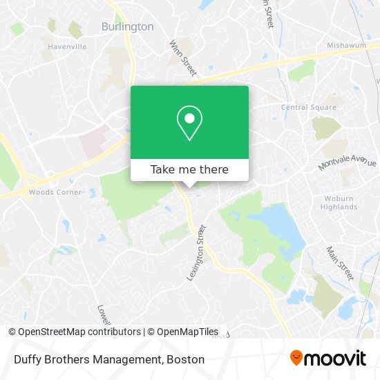 Mapa de Duffy Brothers Management