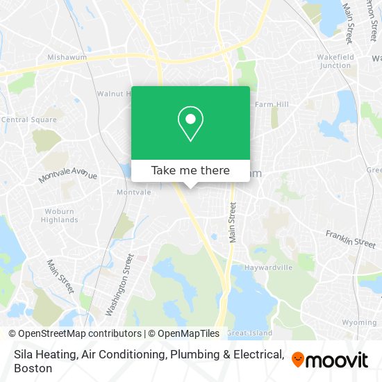 Mapa de Sila Heating, Air Conditioning, Plumbing & Electrical
