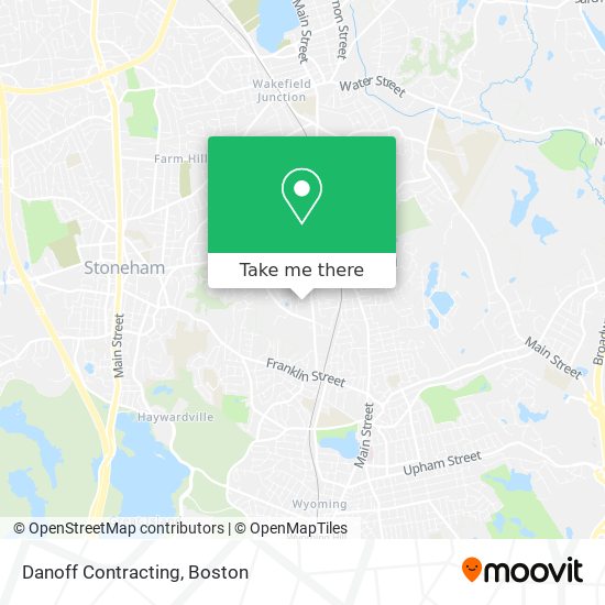 Danoff Contracting map