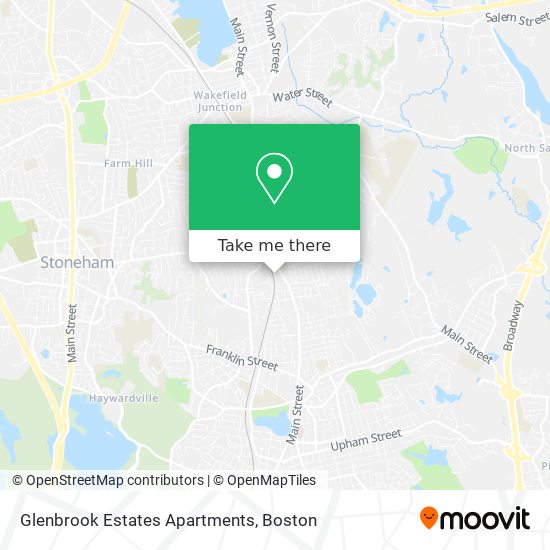 Mapa de Glenbrook Estates Apartments