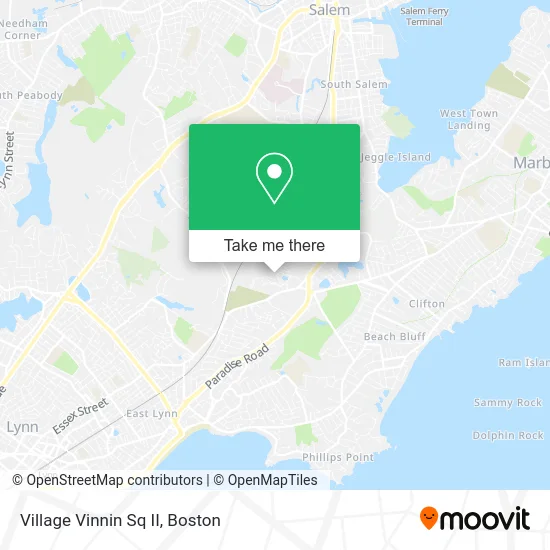 Village Vinnin Sq II map