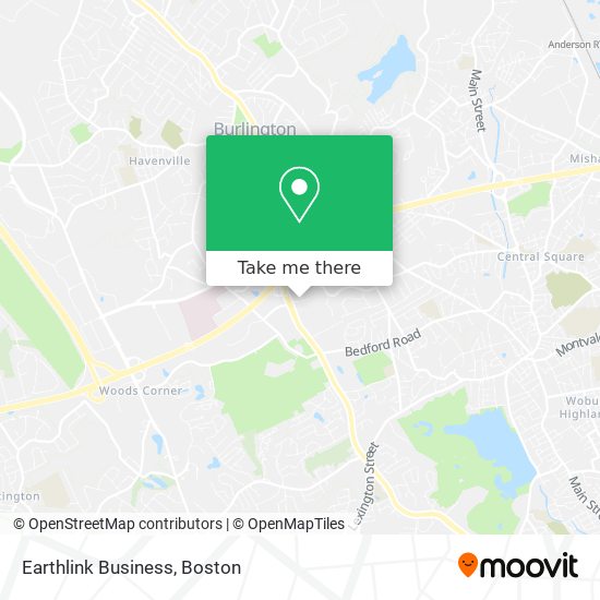 Mapa de Earthlink Business