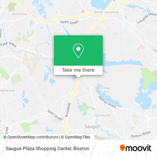 Saugus Plaza Shopping Center map