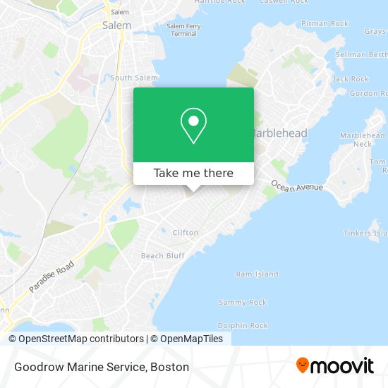 Goodrow Marine Service map