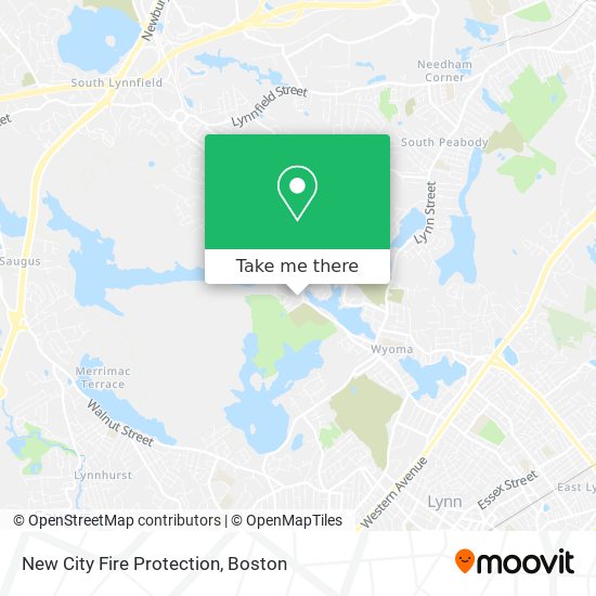 New City Fire Protection map