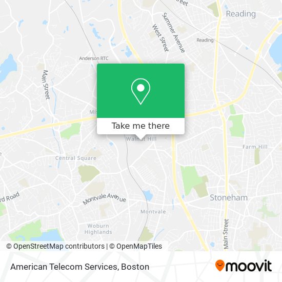 American Telecom Services map