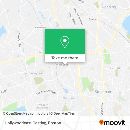 Mapa de Hollywoodeast Casting