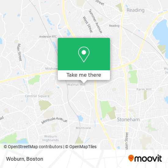 Woburn map