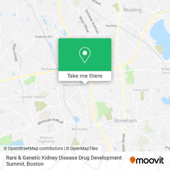 Mapa de Rare & Genetic Kidney Disease Drug Development Summit