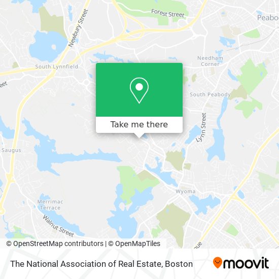 Mapa de The National Association of Real Estate