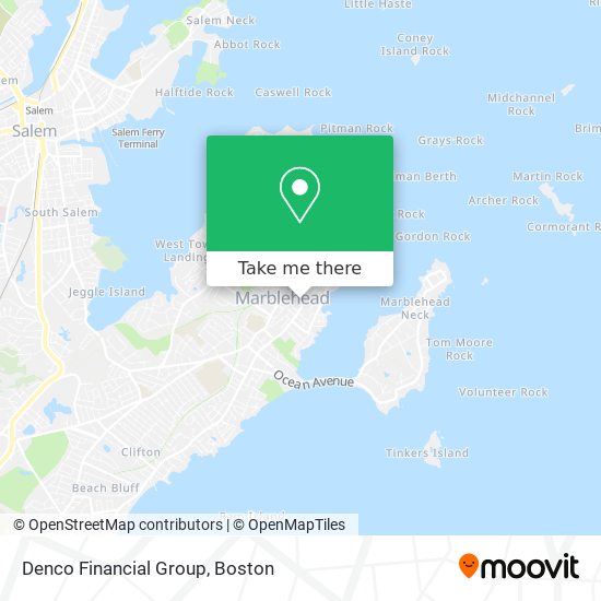 Denco Financial Group map