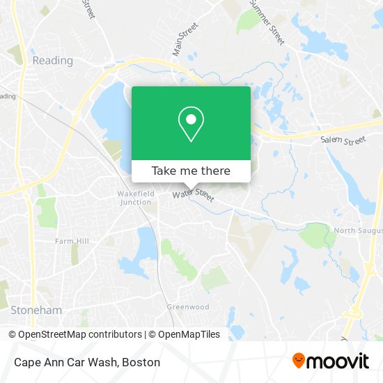 Mapa de Cape Ann Car Wash