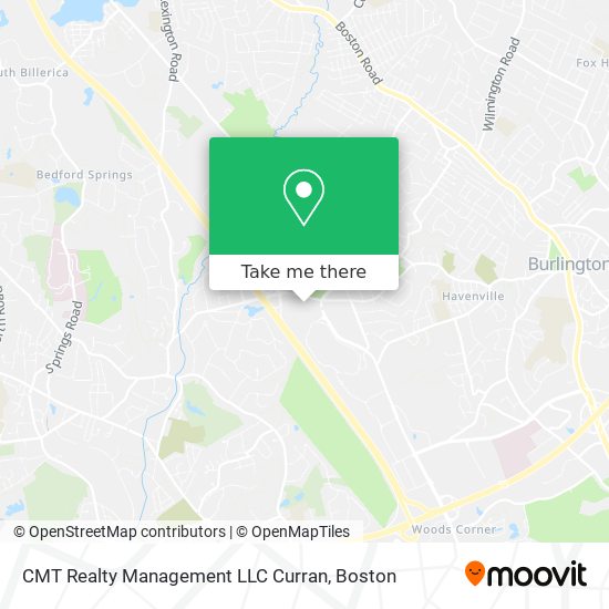Mapa de CMT Realty Management LLC Curran