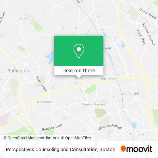 Perspectives Counseling and Consultation map