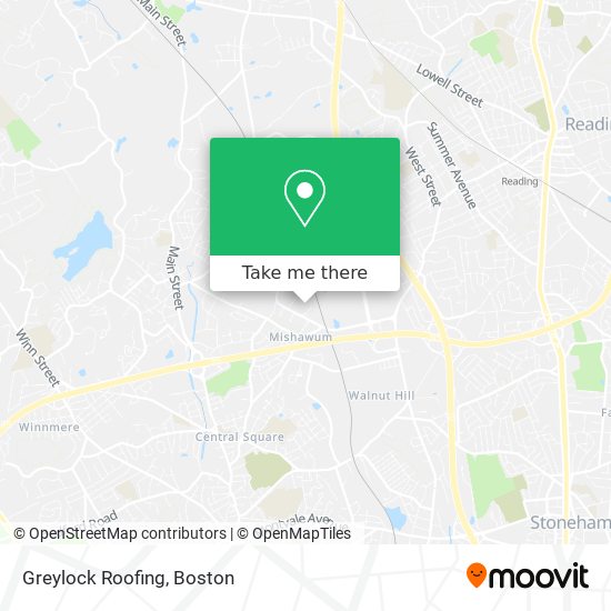 Greylock Roofing map