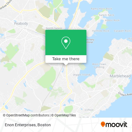 Enon Enterprises map