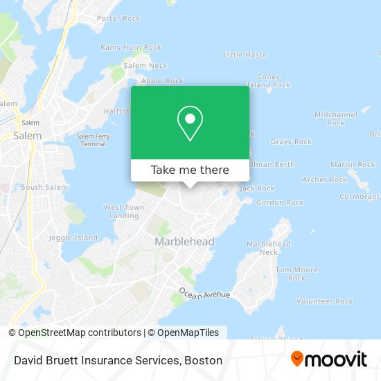 Mapa de David Bruett Insurance Services