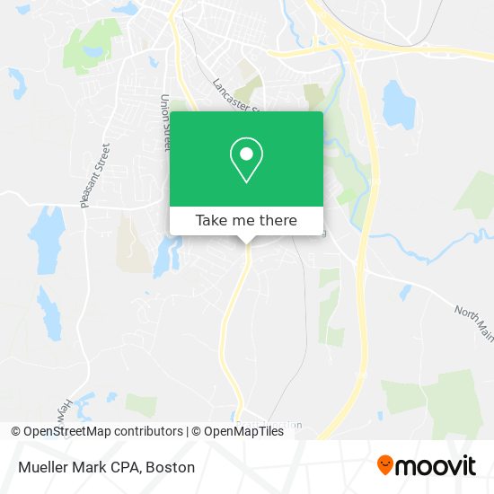 Mueller Mark CPA map