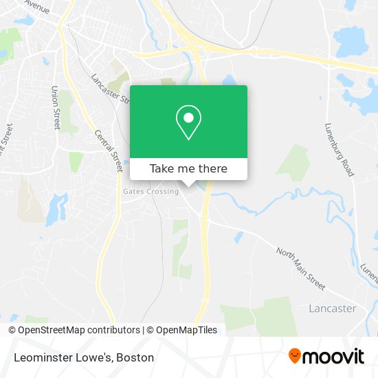 Leominster Lowe's map