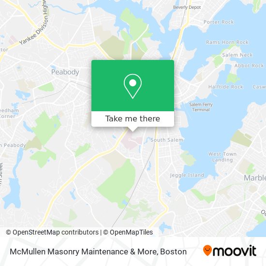 McMullen Masonry Maintenance & More map