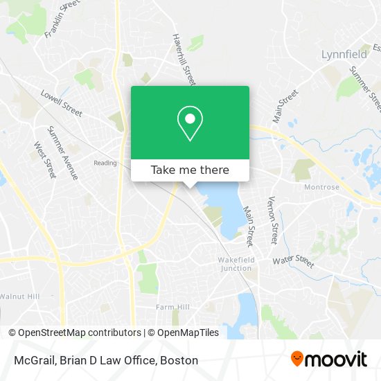 McGrail, Brian D Law Office map