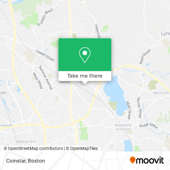 Coinstar map