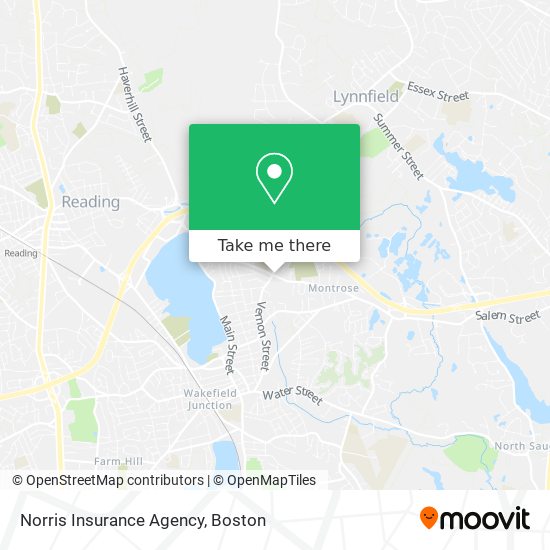 Mapa de Norris Insurance Agency