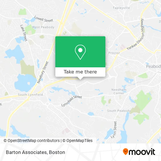Barton Associates map