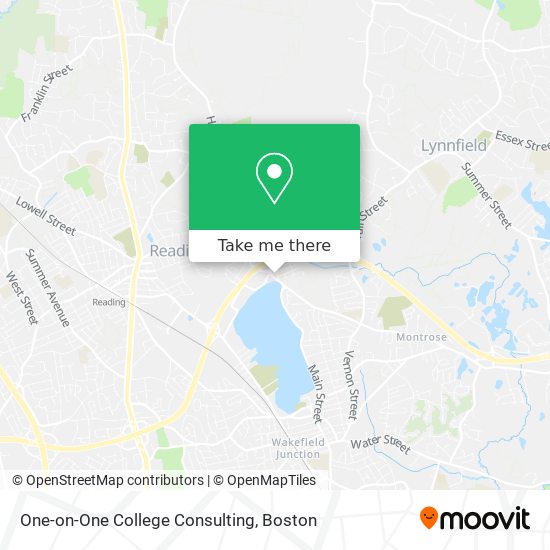 Mapa de One-on-One College Consulting