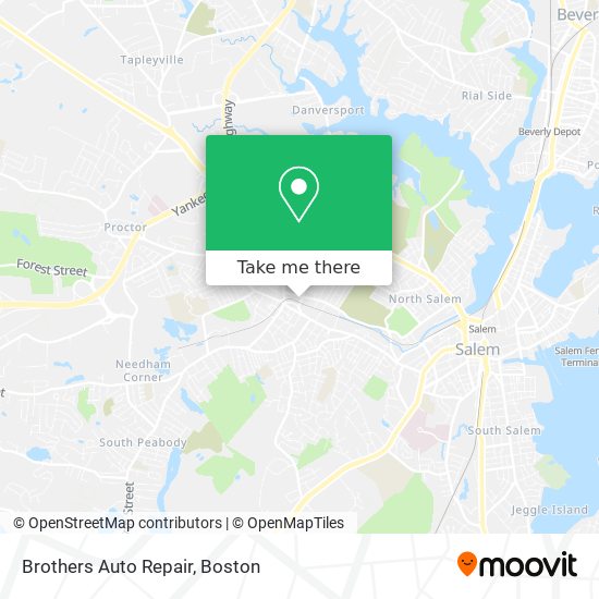 Brothers Auto Repair map