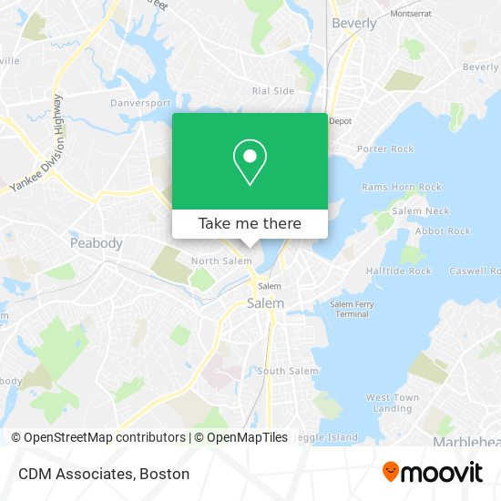 CDM Associates map