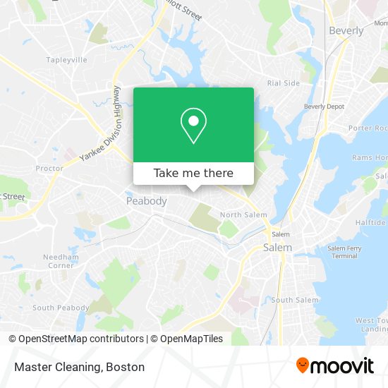 Master Cleaning map