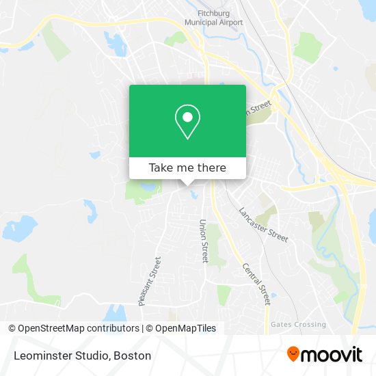 Leominster Studio map