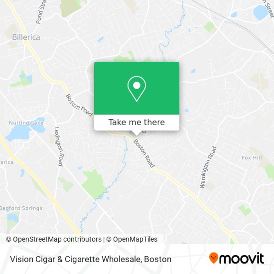 Vision Cigar & Cigarette Wholesale map