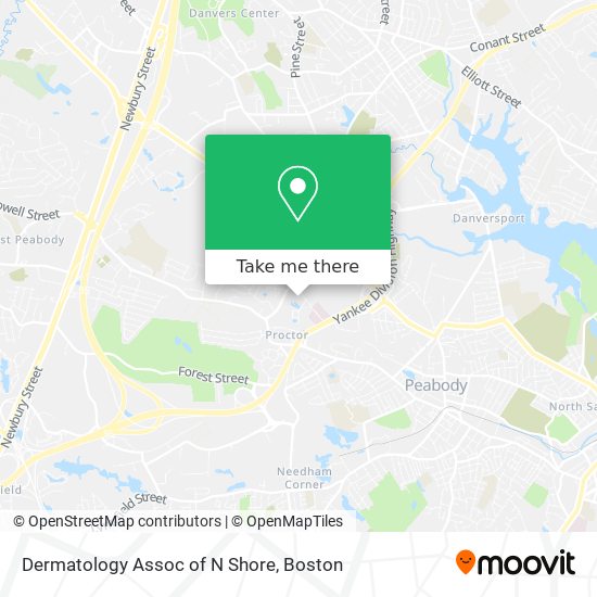 Mapa de Dermatology Assoc of N Shore