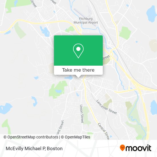 McEvilly Michael P map