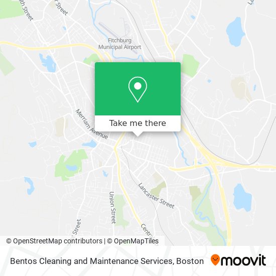Bentos Cleaning and Maintenance Services map