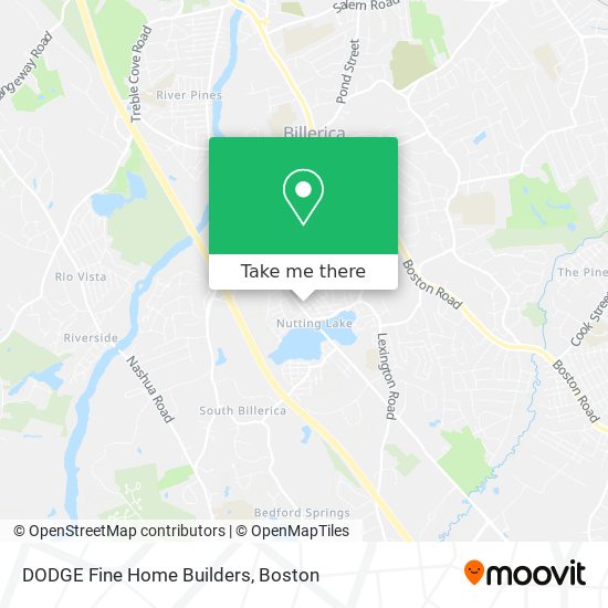 Mapa de DODGE Fine Home Builders