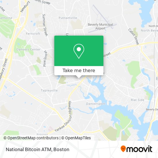 Mapa de National Bitcoin ATM