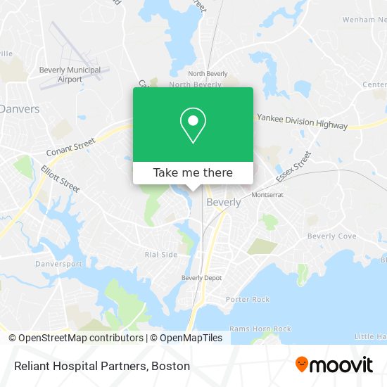 Reliant Hospital Partners map