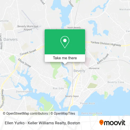 Ellen Yurko - Keller Williams Realty map