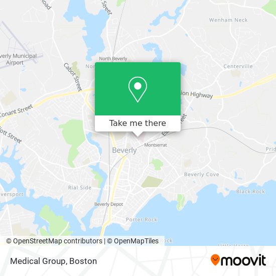 Medical Group map