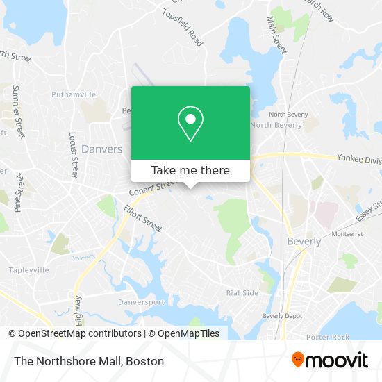 Mapa de The Northshore Mall