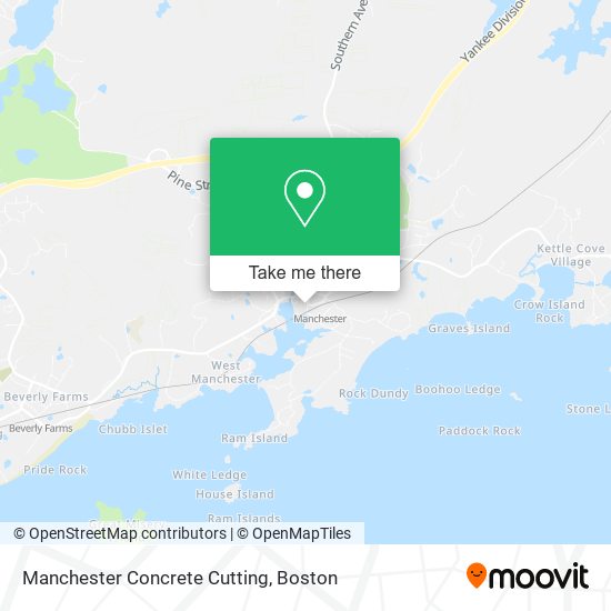 Mapa de Manchester Concrete Cutting