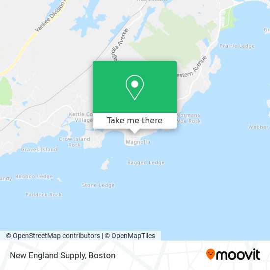 Mapa de New England Supply