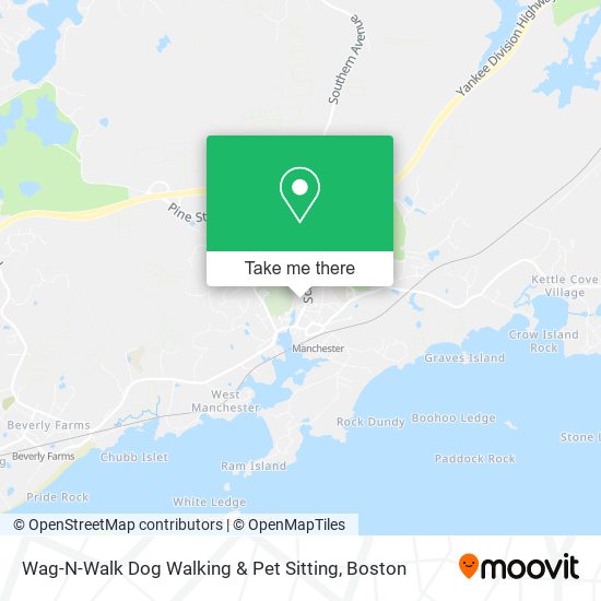Wag-N-Walk Dog Walking & Pet Sitting map