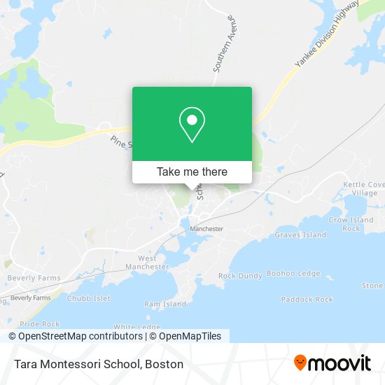 Tara Montessori School map