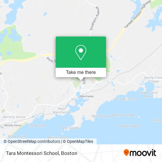 Mapa de Tara Montessori School