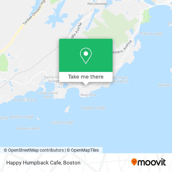 Mapa de Happy Humpback Cafe